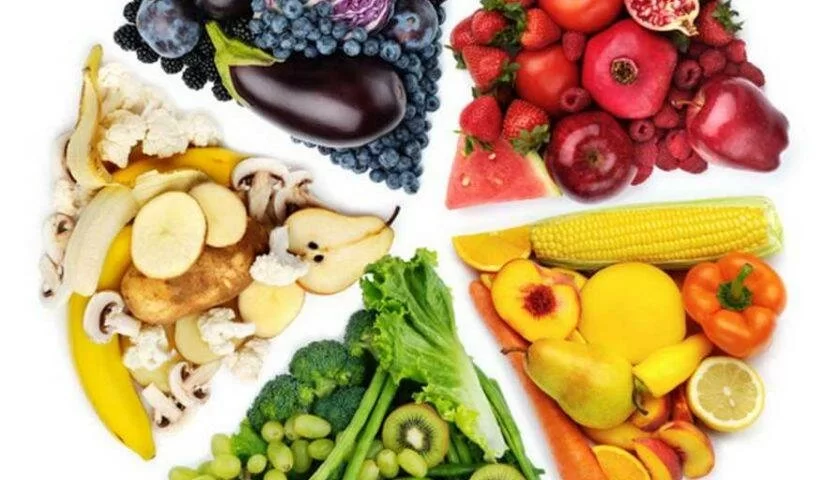 Почему пища на диете должна быть из продуктов разного цвета?