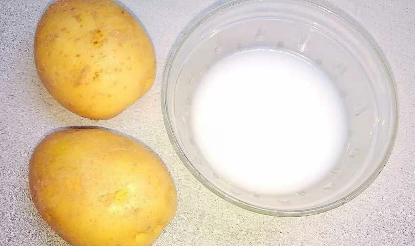 Очищающая маска из картофеля и йогурта своими руками